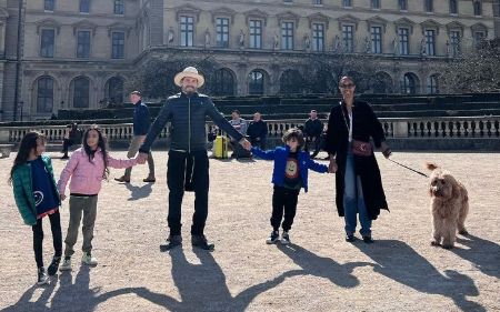 Zoe Saldana shares three kids with Perego.